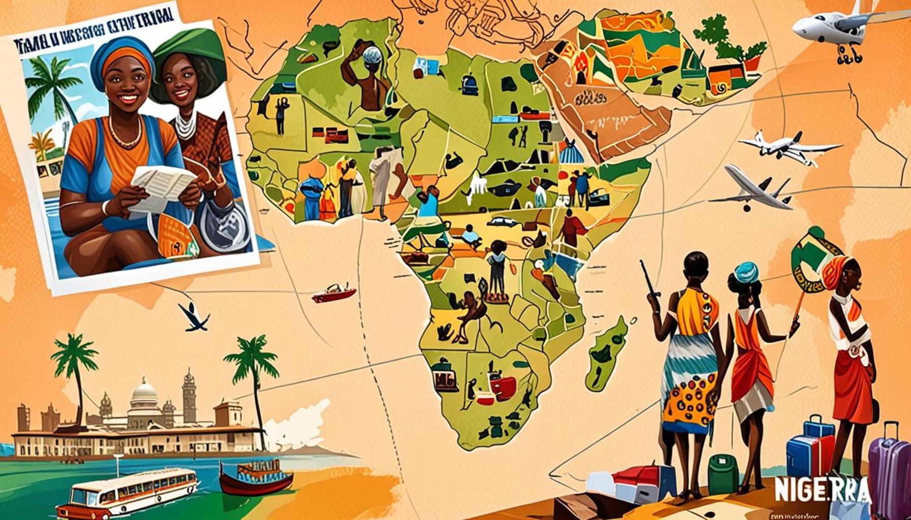 Travel Itineraries Based on Volunteer Experiences in Nigeria
