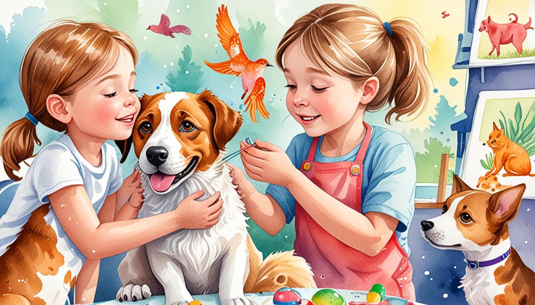 How the interaction between pets and children can benefit the health of both